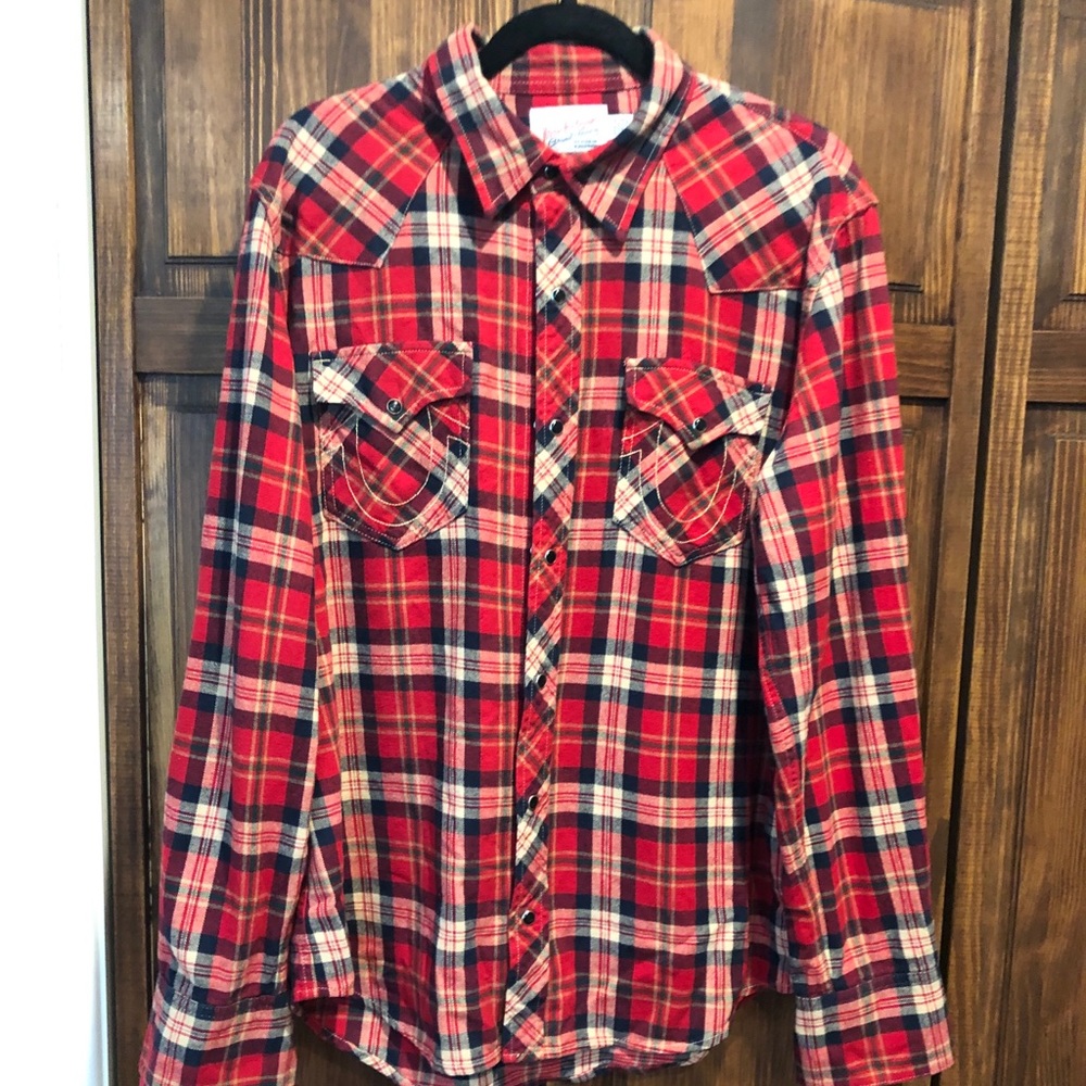 True Religion Flannel Shirt